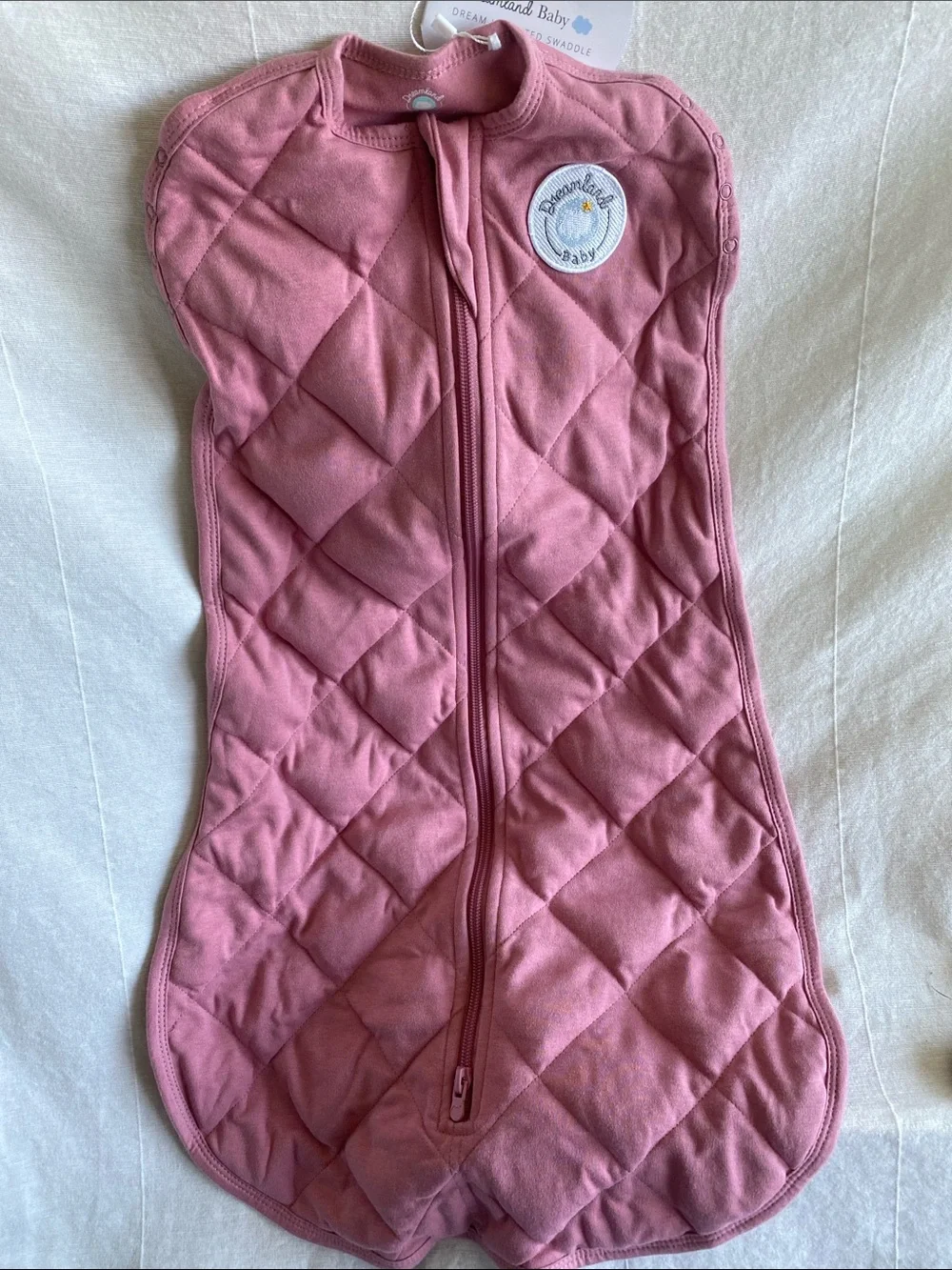Dreamland Baby Pink Quilted Sleep Sack Swaddle